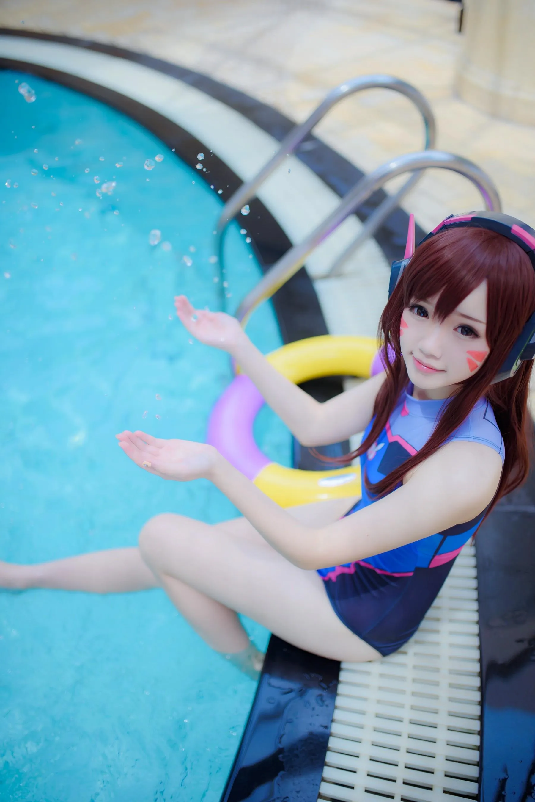 雪晴Astra – NO.02 Overwatch-D.Va水着写真 [31P]插图1
